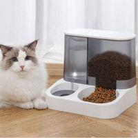 2'si 1 Arada Otomatik Kedi Mama ve Su Kabı