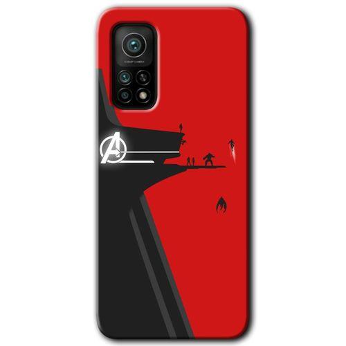 Xiaomi Mi 10T Pro Kılıf HD Desen Baskılı Arka Kapak - Avengers Tower
