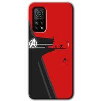 Xiaomi Mi 10T Pro Kılıf HD Desen Baskılı Arka Kapak - Avengers Tower
