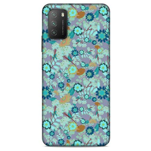 Lopard Xiaomi Poco M3 Uyumlu Kılıf Botanix (60) Full Koruma Kılıfı