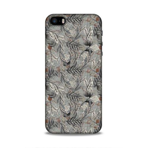 Apple Iphone 5S Uyumlu Kılıf Romans (6) Silikon Kılıf Gri