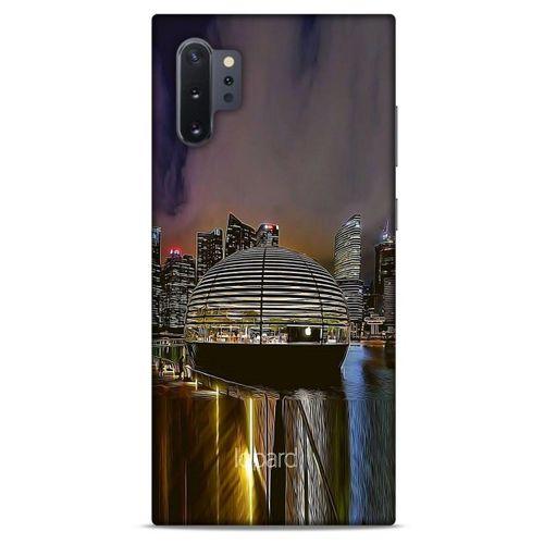 Samsung Galaxy Note 10 Plus Kılıf Dünya Mimarisi (49) Ultra Silikon Kılıf Apple Marina Bay