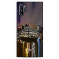 Samsung Galaxy Note 10 Plus Kılıf Dünya Mimarisi (49) Ultra Silikon Kılıf Apple Marina Bay