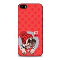 Animax Bereli Pug Apple Iphone 5S Kılıf Desenli Silikon