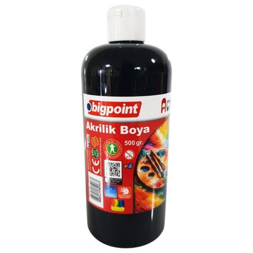 Bigpoint Akrilik Boya 500 gram Siyah