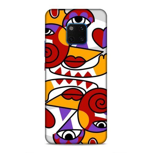 Huawei Mate 20 Pro Uyumlu Kılıf Face'X 46 Core Armor Kılıf Illustration