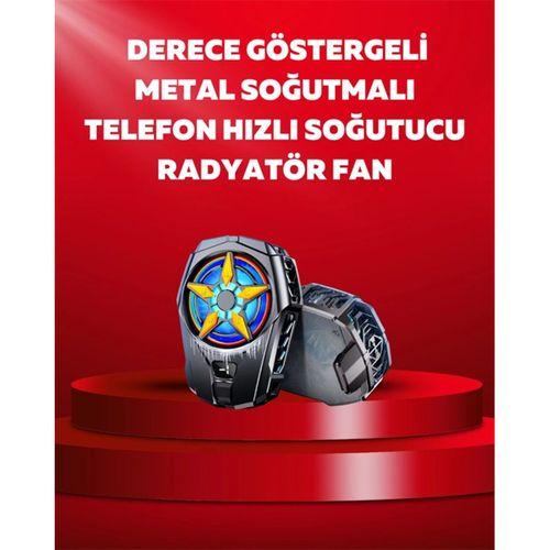 Mobil Cihaz Soğutma Radyatörü – Metal+abs, Type-c Kablolu
