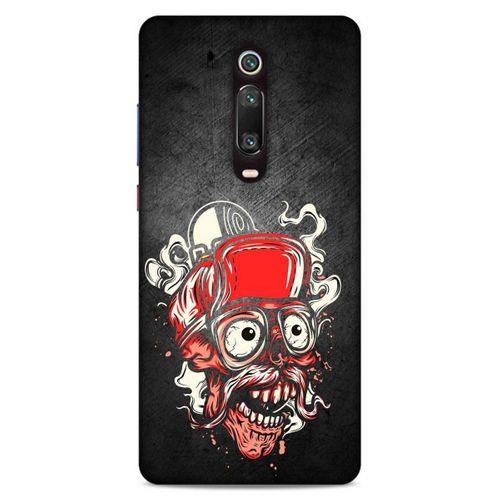 Lopard Xiaomi Redmi K20 Uyumlu Kılıf Tattoo's (5) Koruma Kabı Kırmızı Siyah