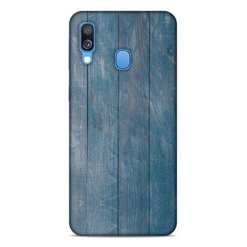 Lopard Samsung Galaxy A40 Uyumlu Kılıf Wood'X (3) Kapak Baskılı