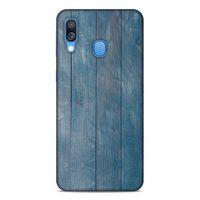 Lopard Samsung Galaxy A40 Uyumlu Kılıf Wood'X (3) Kapak Baskılı