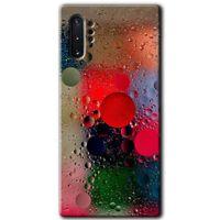 Galaxy Note 10 Plus Kılıf HD Desen Baskılı Arka Kapak - Wet Bubbles + Kırılmaz Cam