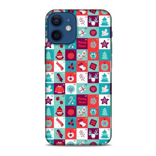 Yılbaşı Süsleri 08 Apple iPhone 12 Mini Kılıf Silikon Kapak