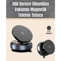 Çok Yönlü Döner Başlıklı Vakumlu Araç Telefon Standı – Sert Yollarda Stabil Kullanım