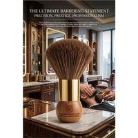 Samur Berber Ense Fırçası Saç Temizleme Fırçası - Berber Temizlik Fırçası- Kuaför Berber Malzemesi 721600