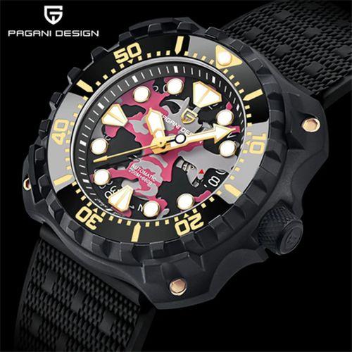 Pagani Design PD-YN009-2 Military NH35 Otomatik Erkek Kol Saati