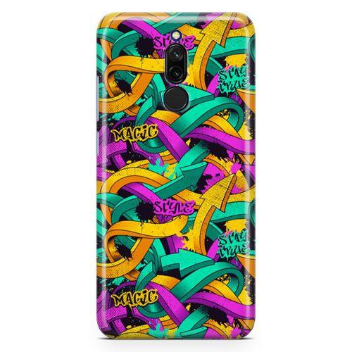 Xiaomi Redmi 8 Kılıf Stay True Arka Kapak Koruma Desenli Full Koruyucu