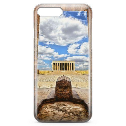 Apple iPhone 7 Plus Kılıf Anıtkabir Perspektif Arka Kapak Koruma Desenli Full Koruyucu