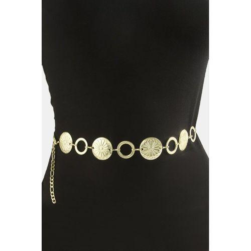 Çiçek Metal Zincir Kemer