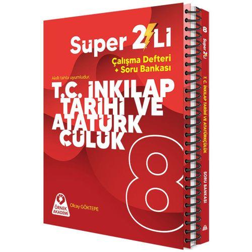 8. Sınıf Süper İkili T.C. İnkılap Tarihi ve Atatürkçülük Seti Örnek Akademi