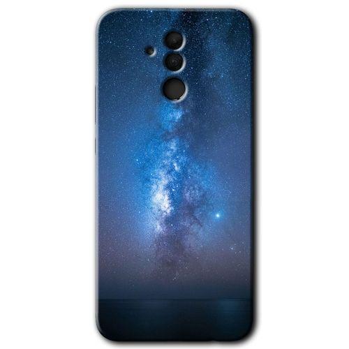 Huawei Mate 20 Lite Kılıf HD Desen Baskılı Arka Kapak - Samanyolu