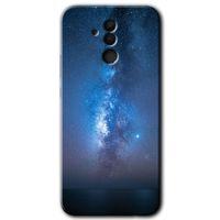 Huawei Mate 20 Lite Kılıf HD Desen Baskılı Arka Kapak - Samanyolu