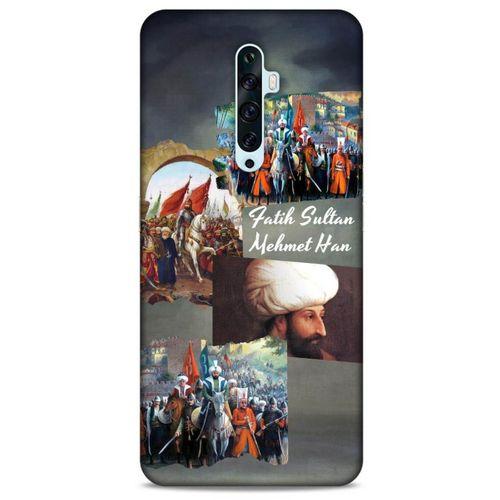 Oppo Reno 2z Uyumlu Kılıf Ottoman (3) Kapak Fatih Sultan Mehmed