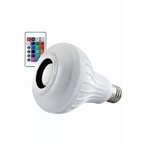 Lamba Hoparlör Ampül Görünümlü Renk Değiştirebilen Android Ve İos Uyumlu