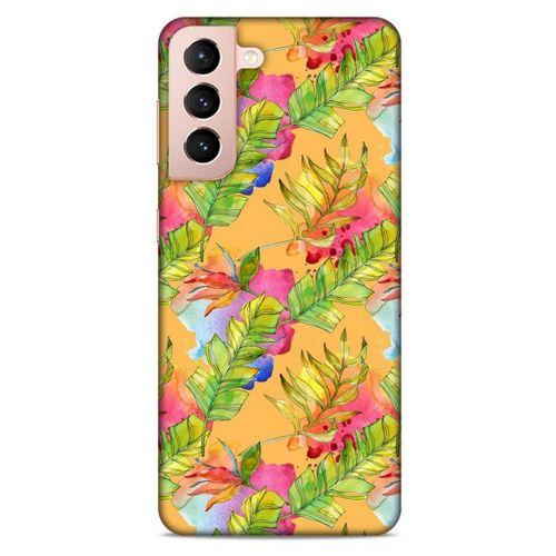 Lopard Samsung Galaxy S21 Uyumlu Kılıf Botanix (22) Tam Koruma Kılıfı