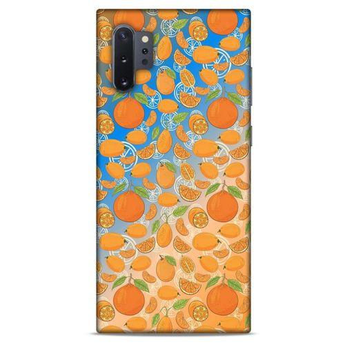Frutix Kumkuat 02 Samsung Galaxy Note 10 Plus Kılıf Desenli Silikon