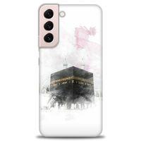 Samsung Galaxy S22 Plus Kılıf HD Baskılı Kılıf - Kabe + Tam Ekran Koruyucu
