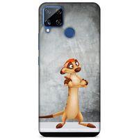 Lopard Oppo Realme C15 Uyumlu Kılıf GameX (26) Tpu Silikon Kılıf King
