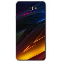 MRCİLETİSİM Samsung Galaxy J7 Prime 2 Kılıf HD Desen Baskılı Arka Kapak + Temperli Cam - Stranger Lines