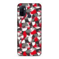 Huawei P40 Uyumlu Kılıf Romans (38) Neo Hybrid Kılıf Kırmızı Gri