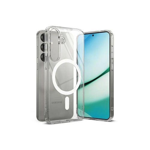 Samsung S24 FE Magsafe Sert Şeffaf Telefon Kılıfı