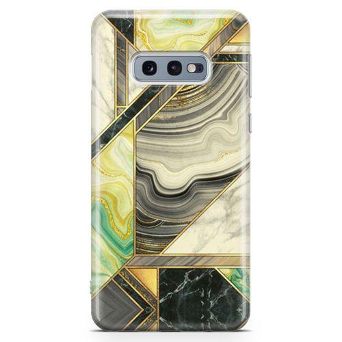 Samsung Galaxy S10e Kılıf Vintage Mermer Arka Kapak Koruma Desenli Full Koruyucu