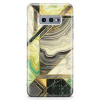 Samsung Galaxy S10e Kılıf Vintage Mermer Arka Kapak Koruma Desenli Full Koruyucu