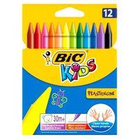 BİC SİLİNEBİLİR PASTEL BOYA 12 RENK