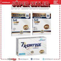 Bilgi Sarmal TYT Matematik Fen Blimleri ve 7 li Kontrol Denemesi 3 Kitap Set