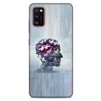 Lopard Samsung Galaxy A41 Uyumlu Kılıf Depresyon (42) Rugged Armor Kılıf