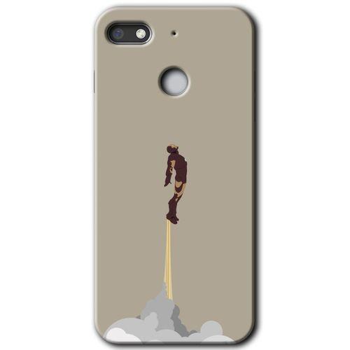 General Mobile GM 8 Go Kılıf HD Desen Baskılı Arka Kapak - İronman-Airport