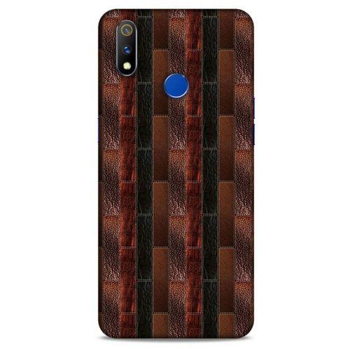 Casper Via S Kılıf Patchwork (8) Baskılı Kılıf Siyah Kahverengi