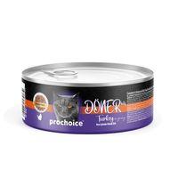 Prochoice Döner Turkey, Sos İçinde Hindi Etli Tam & Dengeli Yetişkin Kedi Konservesi 12x70 gr