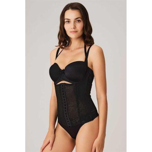 Toparlayıcı Büyük Beden Kancalı Askılı Bel Korse