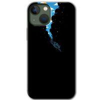MRCİLETİSİM iPhone 13 Mini Kılıf Baskılı Kapak - Derinlere Yolculuk +Tam Ekran Koruyucu