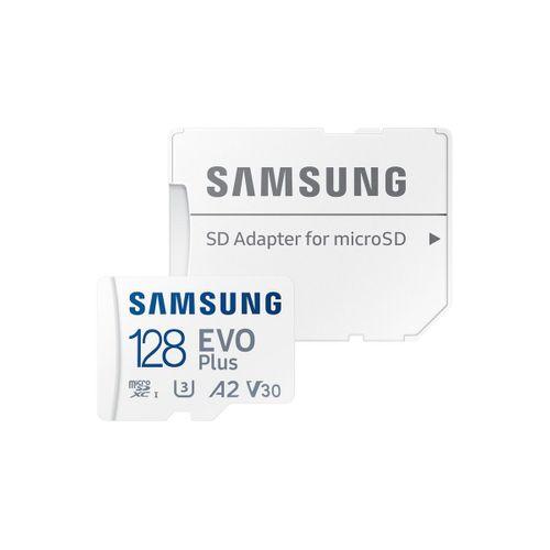 128GB SAMSUNG EVO PLUS MICROSDXC UHS-I U3 V30 A2 160MB/s MB-MC128SA/TR