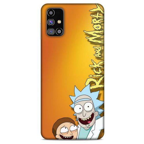 Samsung Galaxy M31s Uyumlu Kılıf Rick And Morty (15) Antişok Kılıf Harry Herpson