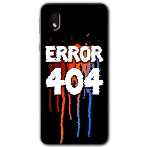 Galaxy A01 Core Kılıf HD Desen Baskılı Arka Kapak - 404 Error