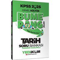 2025 KPSS Genel Kültür Bumerang Tarih Tamamı Çözümlü Soru Bankası Yediiklim Yayınları