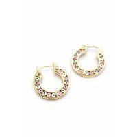 Halka Nazar Küpe - Altın