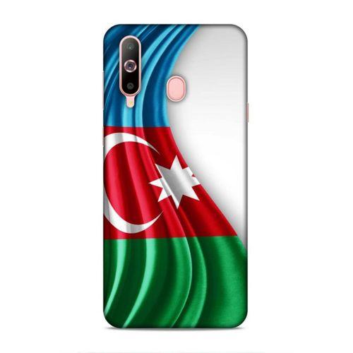 Samsung Galaxy A60 Uyumlu Kılıf Azarbaijan (21) Koruyucu Kapak Bayrak